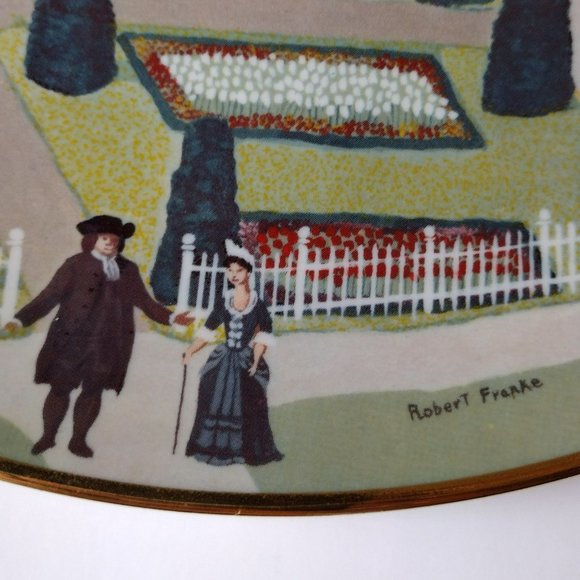 Ridgewood China Decorative Plate, Colonial Heritage Series, Pennsbury Manor, 70s - Picture 5 of 6